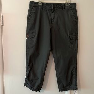 Eddie Bauer Ripstop cropped chinos